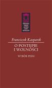 O postępie i wolności. Autor: Kasparek Franciszek. Dadada.pl Okładka książki O postępie i wolności