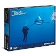 Opakowanie Puzzle 1000 National Geographic Whitetip shark