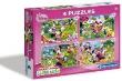 Okładka książki Puzzle 2x20+2x60 Minnie