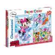 Okładka książki Puzzle 3x48 Minnie Sport