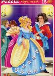 Opakowanie Puzzle maxi 15 elementów Kopciuszek