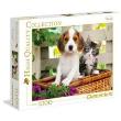 Opakowanie Puzzle Pies i Kot  The Dog and the Cat 1000