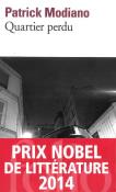Quartier perdu. Autor: Patrick Modiano. Dadada.pl Okładka książki Quartier perdu