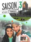 Okładka książki Saison 3 podręcznik + płyta CD audio + Płyta DVD
