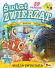 Świat zwierząt Zwierzęta wodne. Autor: ROBERT DZWONKOWSKI. Dadada.pl Okładka książki Świat zwierząt Zwierzęta wodne