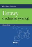 Okładka książki Ustawy o ochronie zwierząt