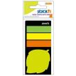 Zakładki indeksujace neon + notes listek. Wydawca: Stickn. Dadada.pl Opakowanie Zakładki indeksujace neon + notes listek