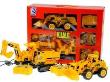 Okładka książki ZESTAW MASZYN BUDOWALNYCH KOPARKA WYWROTKA +PILOT