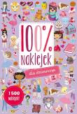 100% naklejek dla dziewczyn. Autor: Opracowanie zbiorowe. Dadada.pl Okładka książki 100% naklejek dla dziewczyn