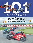 101 ciekawostek. Wyścigi. Rajdy. Regaty. Autor: Niko Dominiguez. Dadada.pl Okładka książki 101 ciekawostek. Wyścigi. Rajdy. Regaty