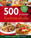 Okładka książki 500 przepisów. Kuchnia włoska