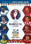 Okładka książki Album do wklejania Road to UEFA Euro 2016