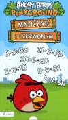 Angry Birds Playground Mnożenie z Czerwonym. Autor: Opracowanie zbiorowe. Dadada.pl Okładka książki Angry Birds Playground Mnożenie z Czerwonym