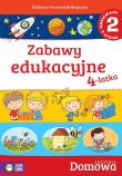 Domowa akademia Zabawy edukacyjne 4-latka Część 2. Autor: Elżbieta Pietruczuk-Bogucka. Dadada.pl Okładka książki Domowa akademia Zabawy edukacyjne 4-latka Część 2