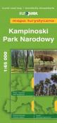 Okładka książki Kampinoski Park Narodowy mapa turystyczna 1:65 000