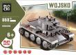 Opakowanie Klocki Blocki Wojsko Czołg 868 elementów