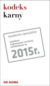 Okładka książki Kodeks karny 01.02.2015