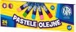 Pastele olejne 24 kolory ASTRA. Wydawca: Astra. Dadada.pl Opakowanie Pastele olejne 24 kolory ASTRA