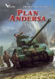 Plan Andersa. Czerwona ofensywa. Autor: Piotr Langenfeld. Dadada.pl Okładka książki Plan Andersa. Czerwona ofensywa