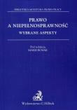 Prawo a niepełnosprawność Wybrane aspekty. Autor: Rączka Gabriela, Mitura Elżbieta. Dadada.pl Okładka książki Prawo a niepełnosprawność Wybrane aspekty