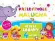 Okładka książki Przedszkole Malucha. Wesołe zabawy 4-latka. Naklejaj i baw się!
