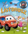 Samochodzik Franek Listonosz. Autor: Elżbieta Wójcik     Marta Rydz. Dadada.pl Okładka książki Samochodzik Franek Listonosz