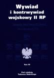 Okładka książki Wywiad i kontrwywiad wojskowy II RP T. 4