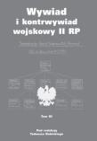 Okładka książki Wywiad i kontrwywiad wojskowy II RP T.3