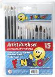 Opakowanie Zestaw pędzelków artystycznych 15szt.