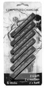 Opakowanie Zestaw węgli prasowanych 6 sztuk ASTRA