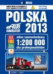 Okładka książki Atlas samochodowy 1:200 000  Polska 2013 TIR