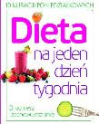 Okładka książki Dieta na jeden dzień tygodnia