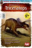 Okładka książki Dinozaury T2 Triceratops. Książka + figurka