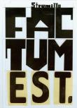 Factum est. Autor: Strumiłło Andrzej. Dadada.pl Okładka książki Factum est