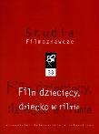 Okładka książki Film dziecięcy dziecko w filmie