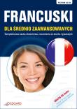 Francuski dla średnio zaawansowanych + CD. Autor: Opracowanie zbiorowe. Dadada.pl Okładka książki Francuski dla średnio zaawansowanych + CD