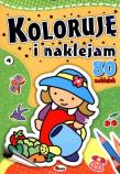 Okładka książki Koloruję i naklejam 4