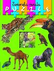 Okładka książki Książka z puzzlami. Zwierzęta świata w.2012
