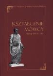Okładka książki Kształcenie mówcy