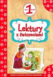 Lektury dla klasy 1 z ćwiczeniami TW. Autor: Wiśniewska Anna, Micińska-Łyżniak Irena. Dadada.pl Okładka książki Lektury dla klasy 1 z ćwiczeniami TW