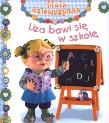 Liza bawi się w szkołę Mała dziewczynka. Autor: Beaumont Emilie. Dadada.pl Okładka książki Liza bawi się w szkołę Mała dziewczynka