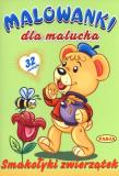 Okładka książki Malowanki dla malucha - Smakołyki zwierzątek PASJA