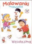 Okładka książki Malowanki maluszka - Wesoła zima  PASJA