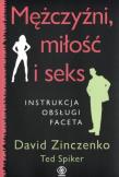 Mężczyźni miłość i seks. Autor: David Zinczenko, Ted Spiker. Dadada.pl Okładka książki Mężczyźni miłość i seks