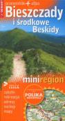 Okładka książki Mini Region Bieszczady przewodnik + atlas