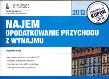 Okładka książki Najem Opodatkowanie przychodu z wynajmu