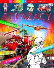 Naklejkowe łamigłówki - Strażacy. Autor: Beaumont Emilie. Dadada.pl Okładka książki Naklejkowe łamigłówki - Strażacy