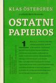 Ostatni papieros. Autor: Ostergren Klas. Dadada.pl Okładka książki Ostatni papieros