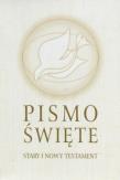Okładka książki Pismo Święte ST i NT małe białe 2011 DiKŚW