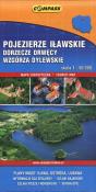 Pojezierze Iławskie Dorzecze Drwęcy Wzgórza Dylewskie mapa turystyczna. Autor: Praca zbiorowa. Dadada.pl Okładka książki Pojezierze Iławskie Dorzecze Drwęcy Wzgórza Dylewskie mapa turystyczna